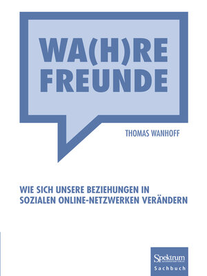 cover image of Wa(h)re Freunde